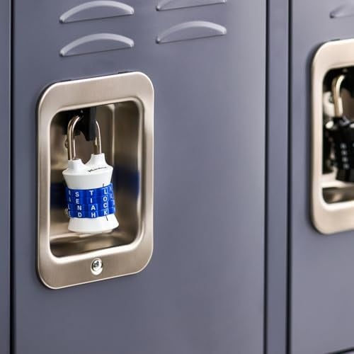 Master Lock Dikey Zuruecksetzbar kelime kombinasyon asma kilit, 1535DWD