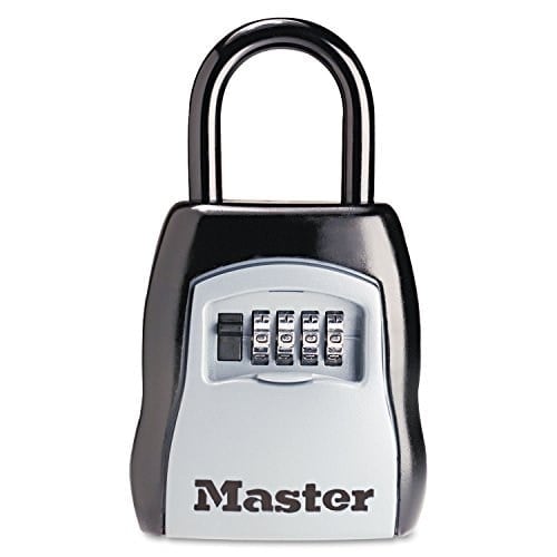 Master Lock Tuş Kilidi Kutusu, Ev Anahtarları için Dış Mekan Kilit Kutusu, Şifreli Kilitli Anahtar Kasası, 5 Anahtar Kapasitesi