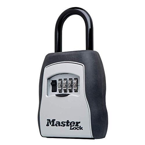 Master Lock Tuş Kilidi Kutusu, Ev Anahtarları için Dış Mekan Kilit Kutusu, Şifreli Kilitli Anahtar Kasası, 5 Anahtar Kapasitesi
