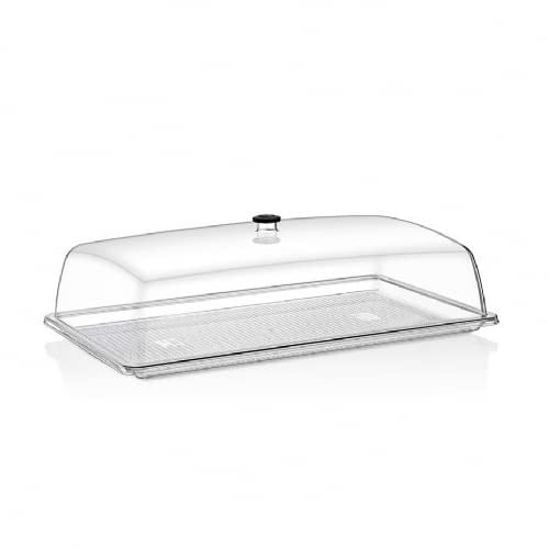 MATAR FANUS KAPAKLI ŞEFFAF TEPSİLİ POLİKARBON 32.5Cm*53Cm