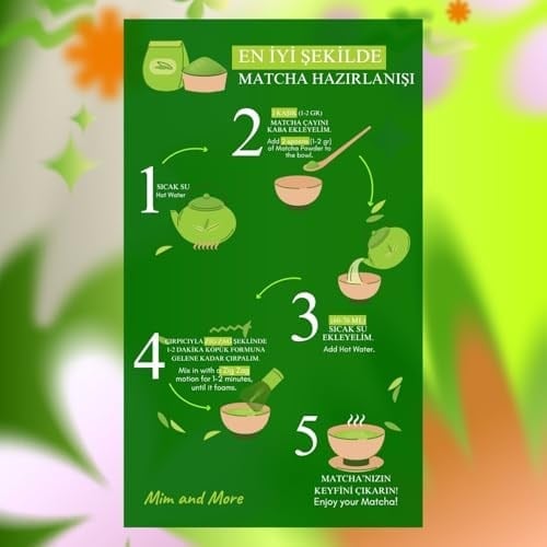 Matcha Deneme Seti 3lü - Saf, Vanilya, Böğürtlen Aromalı Deneme Matcha Seti 3x3 gr