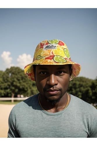 MATCO Bucket Hat Matco Desenli Renkli Balıkçı Şapka