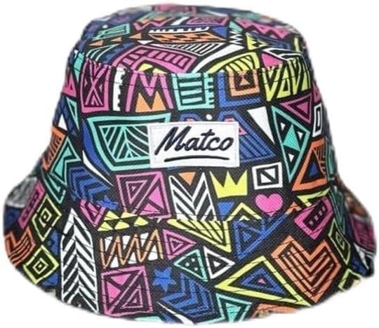MATCO Matco Bucket Hat -Matco Desenli Renkli Balıkçı Şapka desenli Standart
