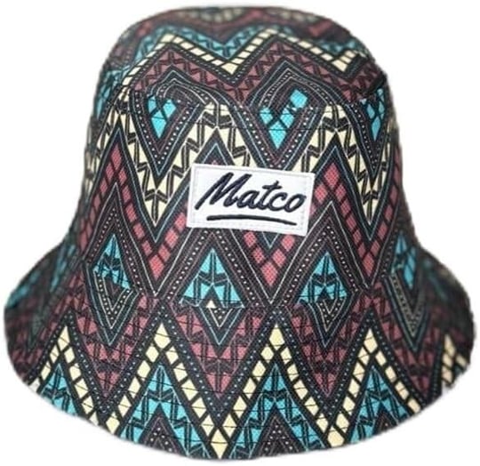 MATCO Renkli Desenli Unisex Balıkçı (BUCKET Şapka-1
