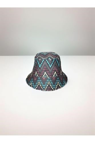 MATCO Renkli Desenli Unisex Balıkçı (BUCKET Şapka-1