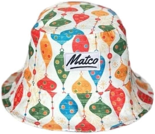 MATCO Renkli Desenli Unisex Balıkçı (BUCKET) Şapka desenli Standart
