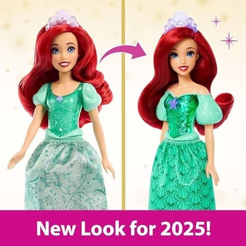 Mattel Disney Prenses - Ariel Disney prensesi oyuncakları, Ariel bebek ve aksesuarları HLW10