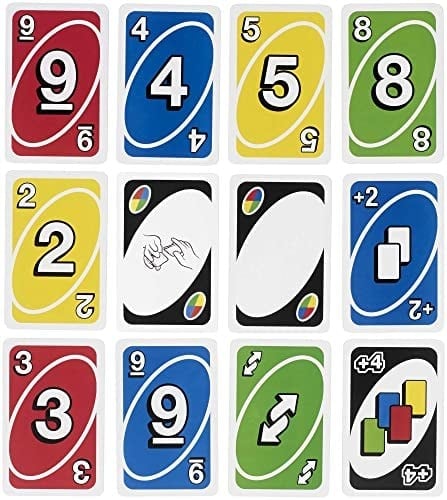 Mattel Games Sevilen UNO Deluxe kart oyunu, ailelerin favorisi ​, K0888