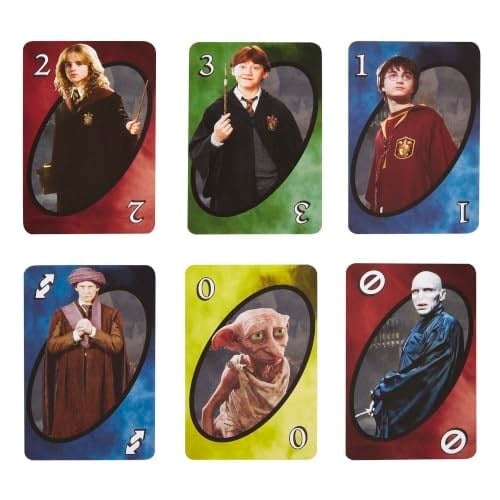 Mattel Games UNO Harry Potter™ UNOÒ Harry Potter™ Kart Oyunu, film temalı 112 kartlık deste, 7 yaş ve üzeri için FNC42