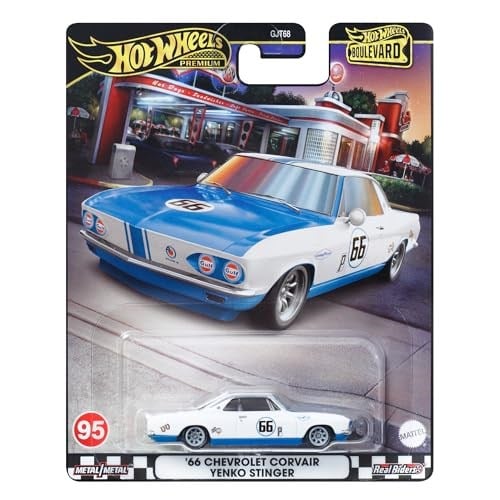 Mattel Hot Wheels Chevrolet Corvair Yenko Stinger 66 Hrt69 Hot Wheels Premium