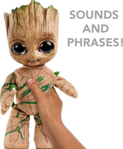 Mattel Marvel Groot Sesli Ve Hareketli Pelüş Figür