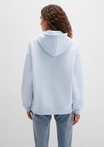 Mavi Logo Baskılı Kapüşonlu Mavi Sweatshirt 1600361-70717