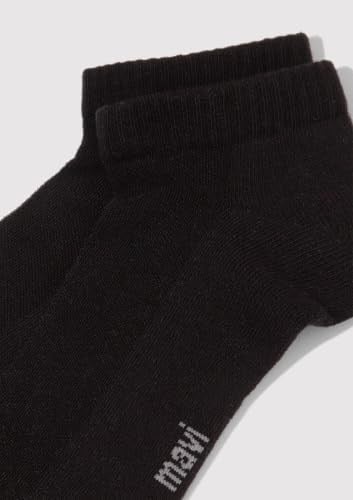 Mavi Siyah Havlu Patik Çorap 091992-900 Siyah-900 One Size
