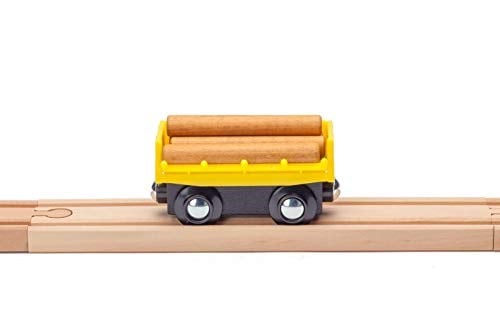 Maxim Enterprise ahşap Demiryolu LOG Car.