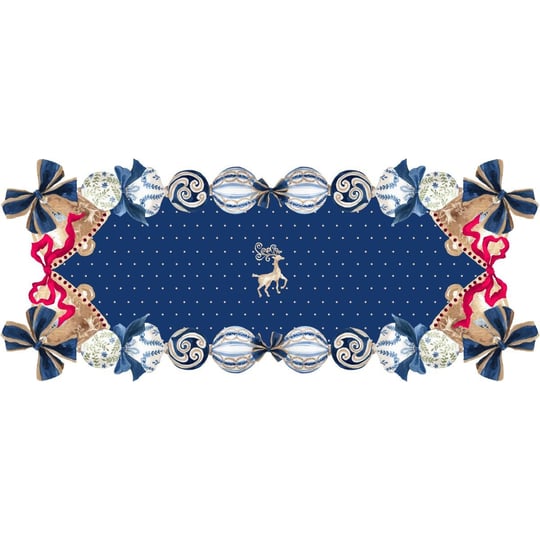 Maxxdeco Shape Runner- Royal