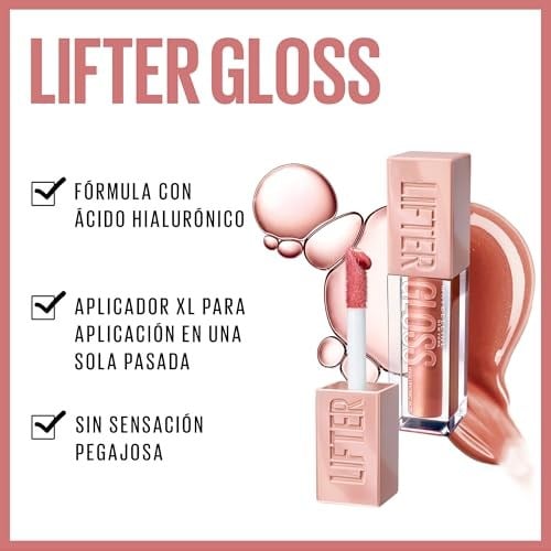 Maybelline New York Lifter Gloss Nemlendirici Dudak Parlatıcısı- 009 Topaz