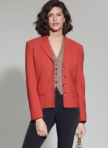 McCalls Melissa Watsondan Bayan Blazer ve Yelek Dikiş Desen Seti, Tasarım Kodu M8350, Bedenler 14-16-18-20-22