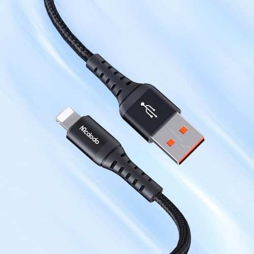 Mcdodo CA-2261 İphone Hızlı Data-Şarj Kablo 3A 1Mt - Siyah