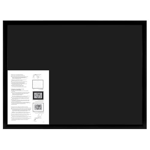 MCS Bulmacalar için Çerçeve, Siyah, 20 x 27 inç veya daha küçük - Seçenekler: 14.25 x 19.25 in or smaller, 18 x 24 in or smaller...