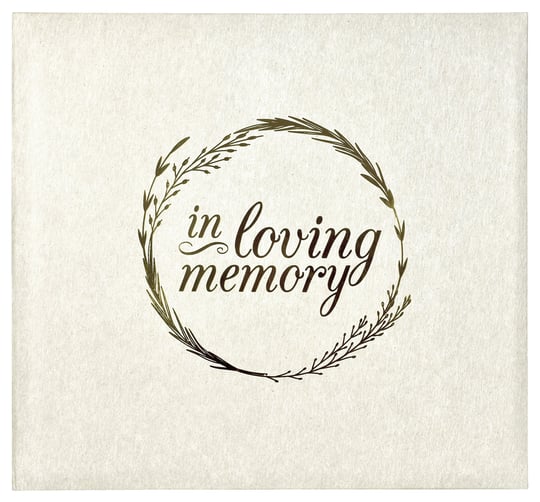 MCS Loving Memorial Fotoğraf Albümü, 13,5 x 12,5 cm, Fildişi
