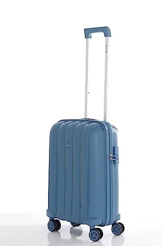 MÇS Polipropilen 2li Valiz Seti Kabin & Makyaj V305 Sky Blue