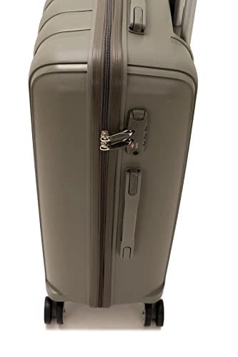 MÇS Polipropilen Büyük Boy Valiz V305 76 Cm Gri