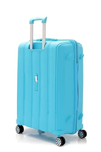 MÇS Polipropilen Büyük Boy Valiz V305 76 Cm Açık Mavi