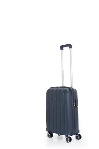 MÇS Polipropilen Valiz 55 Cm Kabin Boy, V305, Lacivert, Üniseks Yetişkin