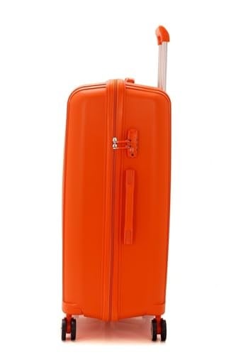 Mçs Polipropilen Valiz V305 75 Cm Portakal