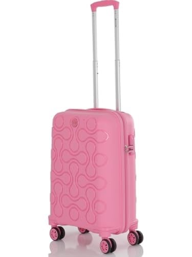 MÇS Polipropilen Valiz V376 55 Cm Pembe