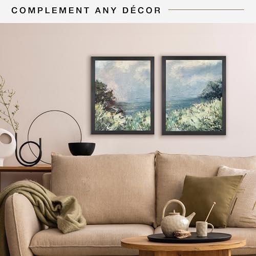 MCS Stüdyo Galerisi Çerçevesi, Siyah Ahşap Granül, 40,6 x 50,8 cm, 2 paket