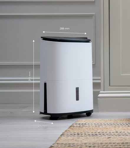 MeacoDry Arete® One 6L Nem Alma ve Hava Temizleyici | Kompakt, Ultra Sessiz 32dB | Küçük Odalar ve Daireler İçin İdeal Yatak Odası Nem Alma Cihazı | H13 HEPA Filtre | Akıllı, Gece ve Çamaşır Modları