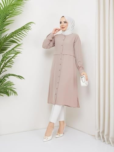 Medine Ipeği Tunik- Pudra