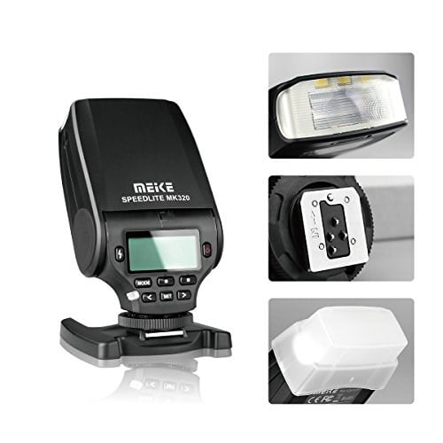Meike MK-320F Speedlite TTL Master Flash Fujifilm Kamera X-M1 X-T1 X-A1 X-A2 X-E1 X-E2 X30 X100T X100S S1 SL1000 vb. için