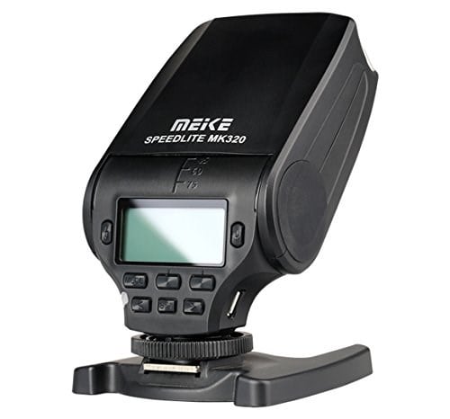 MeiKe MK320S Speedlite Flaş, Sony A9 A7 A7II A7R A6000 A6500 A58 NEX-6 ile Uyumlu