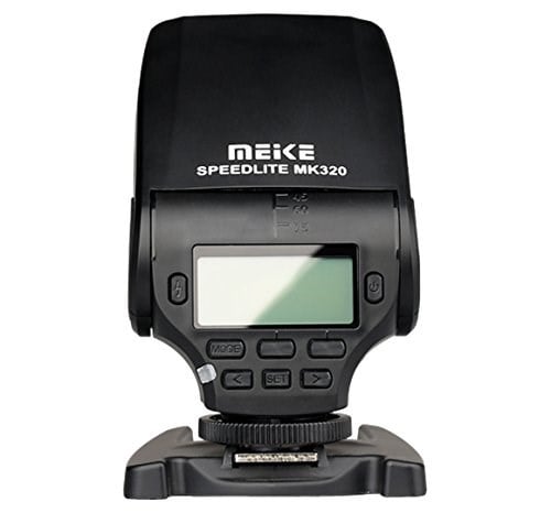 MeiKe MK320S Speedlite Flaş, Sony A9 A7 A7II A7R A6000 A6500 A58 NEX-6 ile Uyumlu