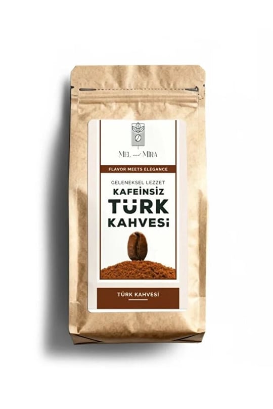 Mel and Mira Decaf Turkish Coffee 200g, Kafeinsiz Türk Kahvesi