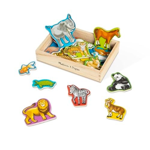 Melissa & Doug - Ahşap Mıknatıslı Hayvanlar (10475)
