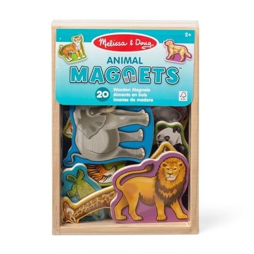 Melissa & Doug - Ahşap Mıknatıslı Hayvanlar (10475)