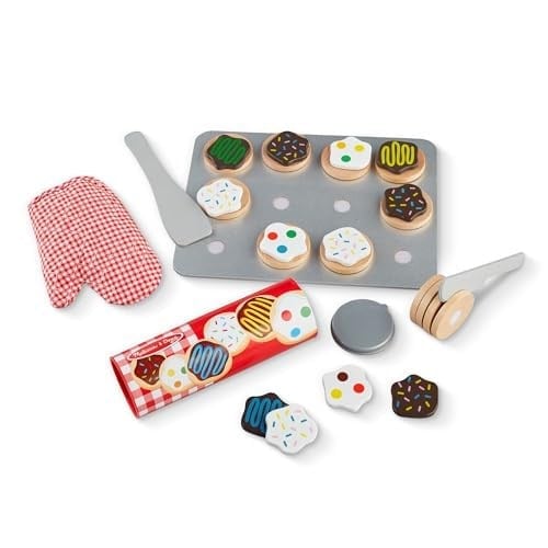 Melissa & Doug Gebäck-Set aus Holz (30 Teile)