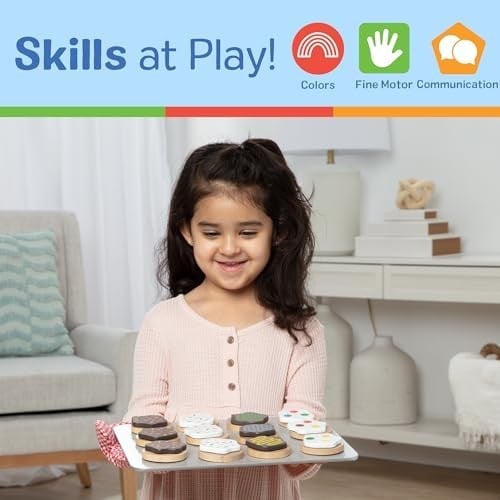 Melissa & Doug Gebäck-Set aus Holz (30 Teile)