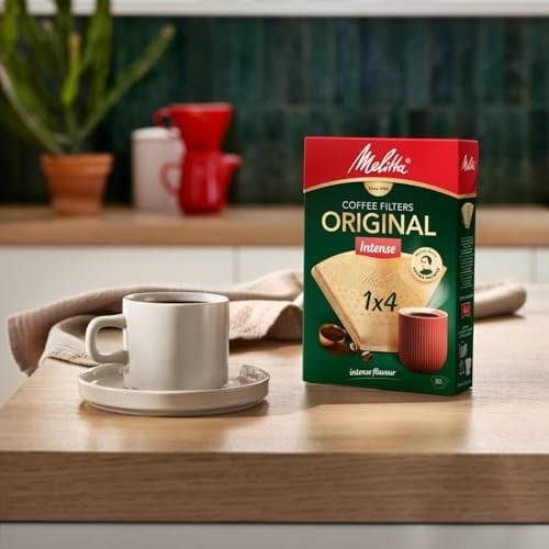 Melitta 1x4® Original Intense Kahve Filtre Kağıdı - 80 Adet