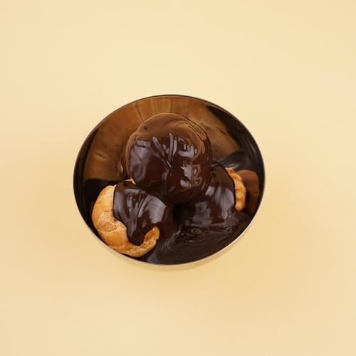 Melwiss Chocolate Bitter Tatlı Sos 330 g – Akışkan kıvamlı Waffle, Pankek, Krep, Dondurma, Kahve ve Tatlılar için Pratik Sıkılabilir Sos