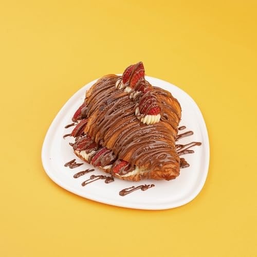 Melwiss Chocolate Fondü Şelale Sıvı Tatlı Sos 330 g – Akışkan kıvamlı Waffle, Pankek, Krep, Dondurma, Kahve ve Tatlılar için Pratik Sıkılabilir Sos