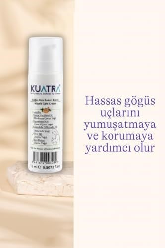 Meme Ucu Bakım Kremi - Lanolin, Kalendula Yağı, Hindistan Cevizi Yağı, Zeytinyağı, Shea Butter ve Mentha Piperita Oil ile Nemlendirici Emzirme Kremi