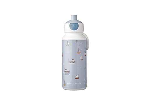 MEPAL Campus Little Dutch içecek şişesi, 400 ml, bulaşık makinesinde yıkanabilir, plastik, Sailors Bay, 107410065244