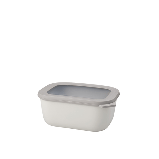 Mepal Multi Bowl Cirqula Dikdörtgen Saklama Kabı Nordic White