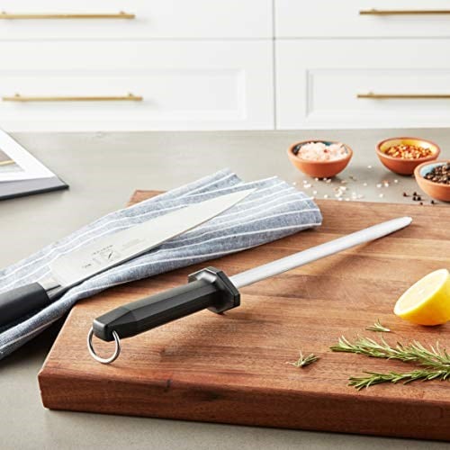 Mercer Culinary Almanca Masat, 25,4 cm - Seçenekler: 38x10x3 cm, 10-inch, Alman honlama çeliği., Bileme Çelik