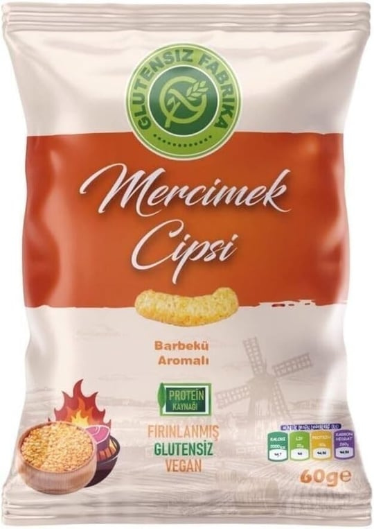 Mercimek Cipsi Barbekü Aromalı