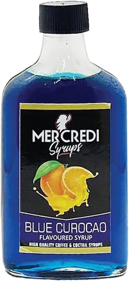 MERCREDI Blue Curacao Turunç Kahve ve Kokteyl Şurubu 200 ml